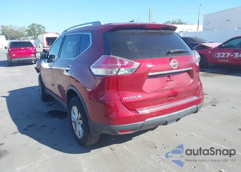 2015 Nissan Rogue Sv z USA, uszkodzony, nr VIN 5N1AT2MTXFC897035